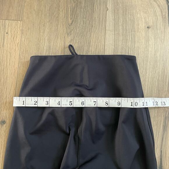 Splits59 Black Glenda Lace Up Techflex Full Length Leggings Size Small Pilates - Picture 7 of 7